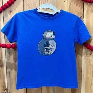 BB-8 Internal Mickey Graphic Tee Sz.7 Boy